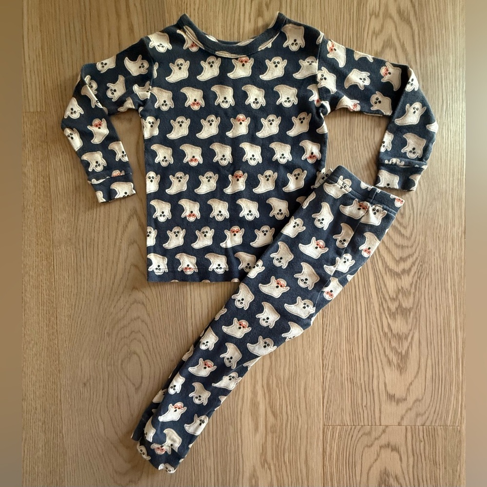 GAP Organic Cotton Toddler Ghost Pajamas